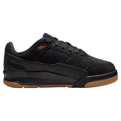 Jordan Flight Court Black Gum Medium Brown Varsity Red (GS)