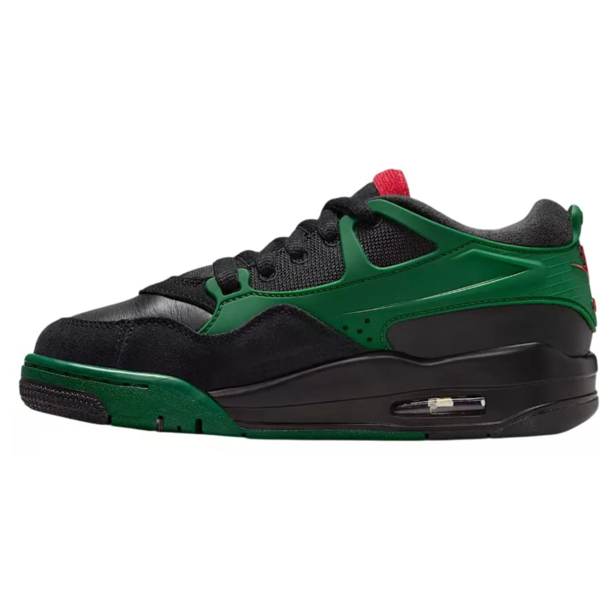 Jordan 4 RM Black Gorge Green University Red (GS)