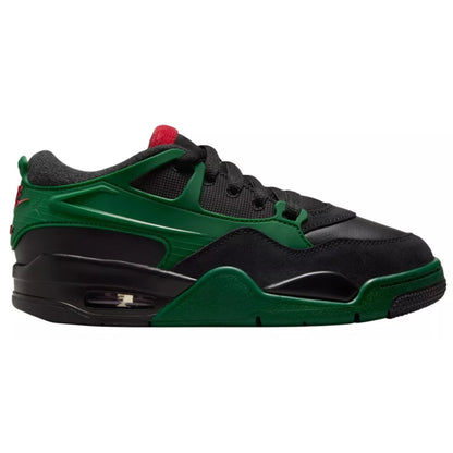 Jordan 4 RM Black Gorge Green University Red (GS)