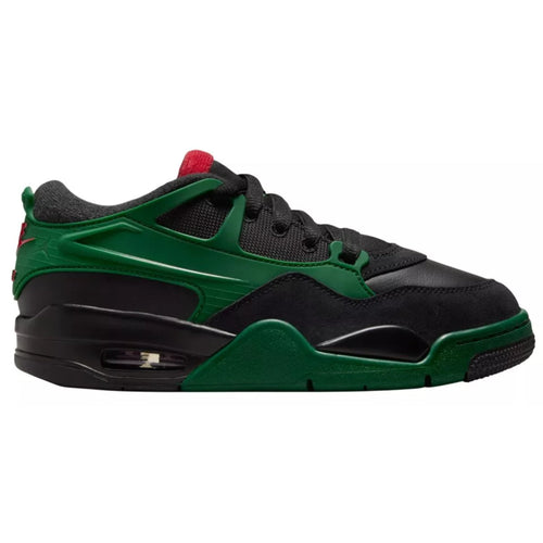Jordan 4 RM Black Gorge Green University Red (GS)