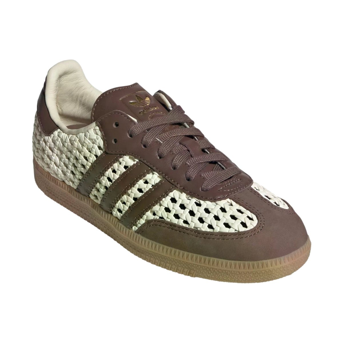 adidas Samba OG Basketweave Cream White Earth Strata (W)