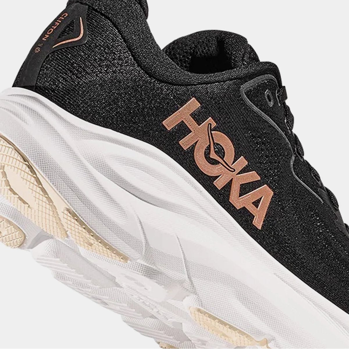 Hoka One One Clifton 10 Black Rose Gold (W)