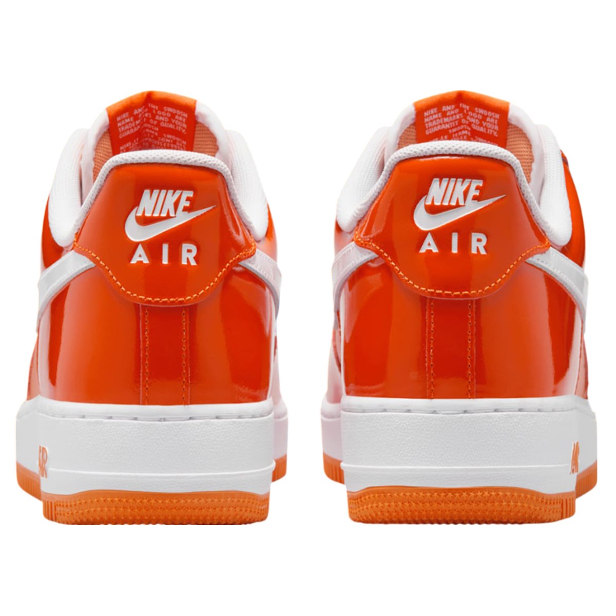 Nike Air Force 1 Low '07 Orange White Patent