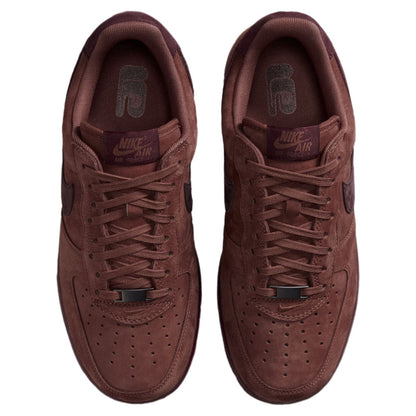 Nike Air Force 1 Low Retro Premium QS Red Sepia Mahogany Badgeless