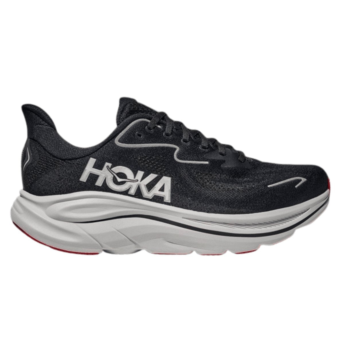 Hoka One One Clifton 10 Black Silver