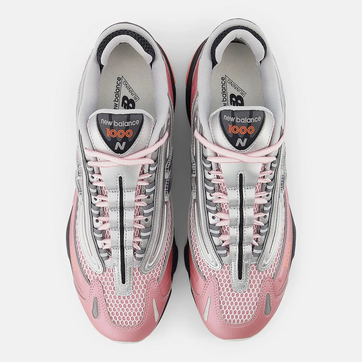 New Balance 1000 Pink Metallic Silver