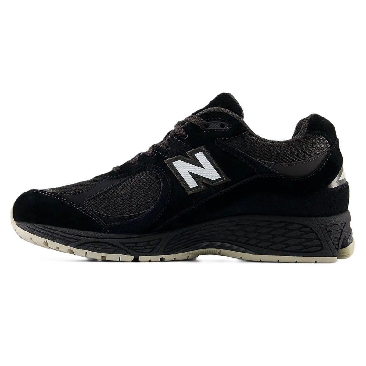 New Balance 2002R Black Timber Wolf White