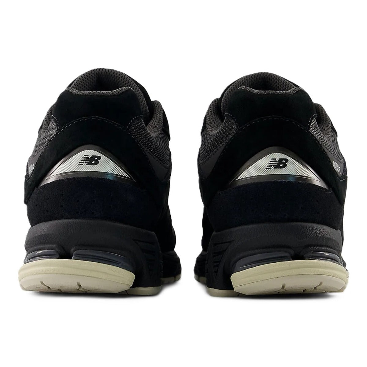 New Balance 2002R Black Timber Wolf White