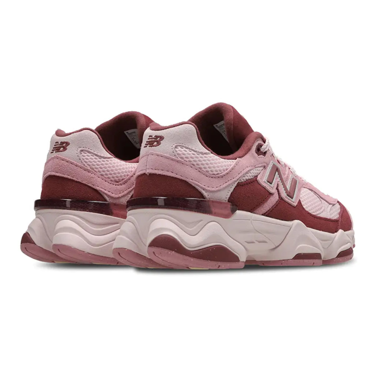 New Balance 9060 Pink Granite Washed Burgundy (GS)