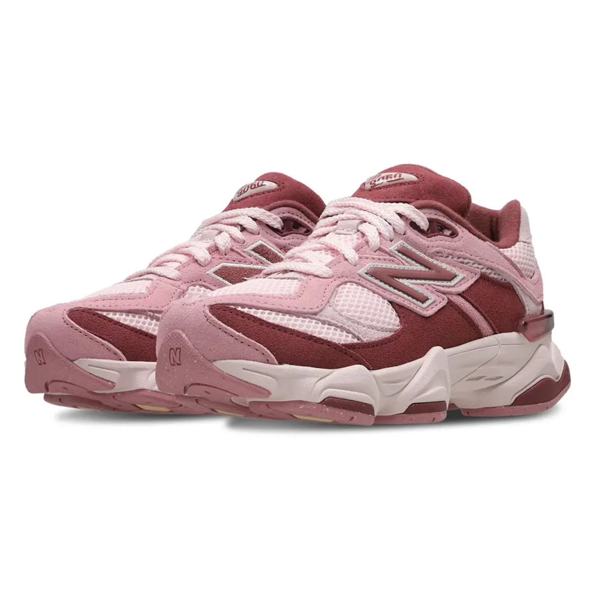 New Balance 9060 Pink Granite Washed Burgundy (GS)