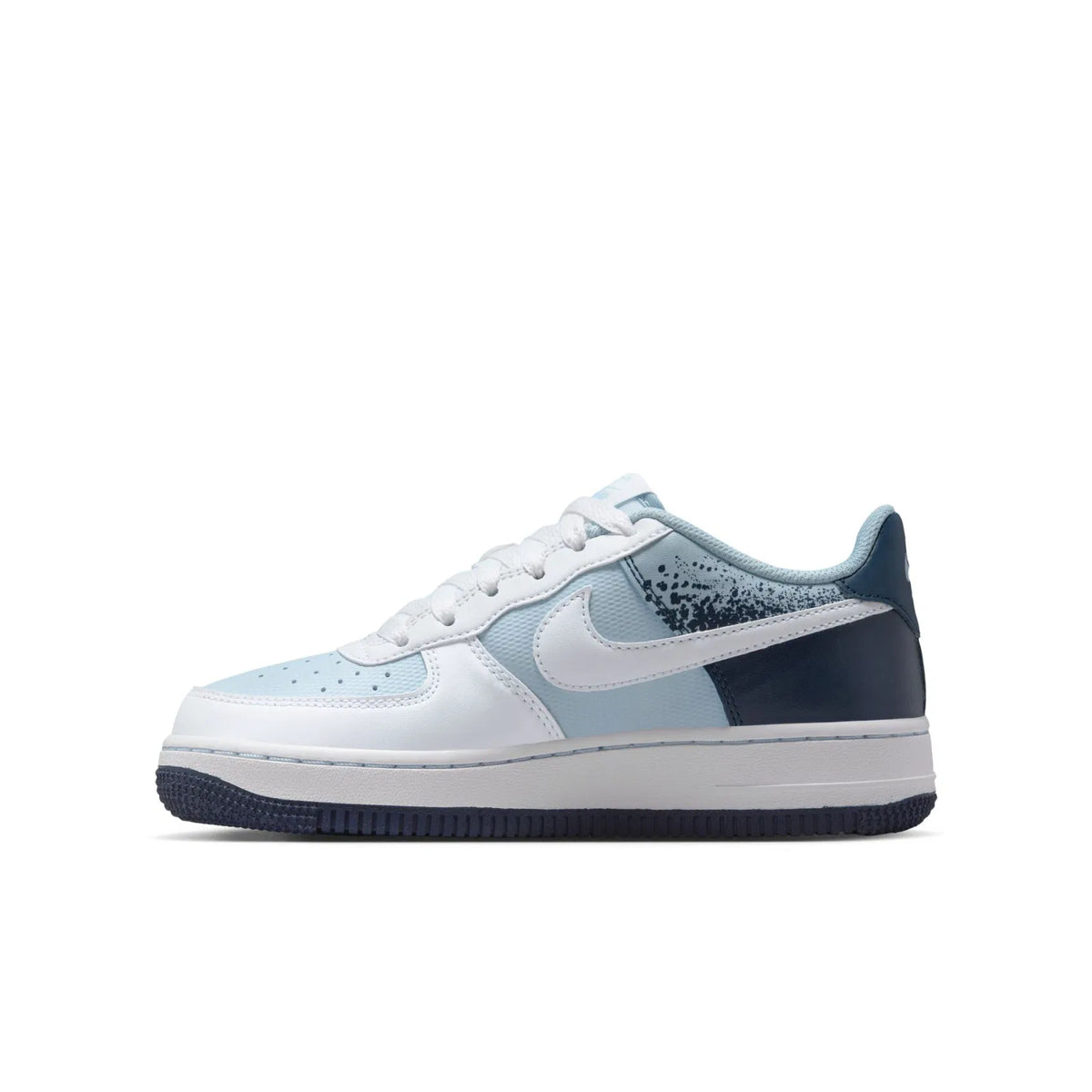 Nike Air Force 1 Low Light Armory Blue Midnight Navy White (GS)