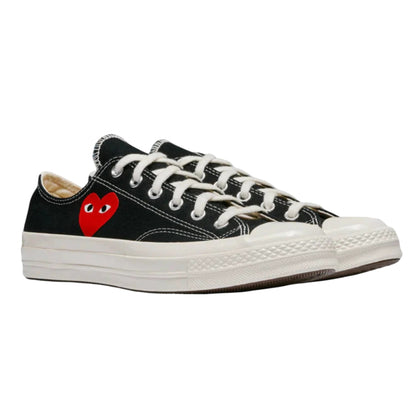 Converse Chuck Taylor All Star 70 Ox Comme des Garcons PLAY Single Heart Black