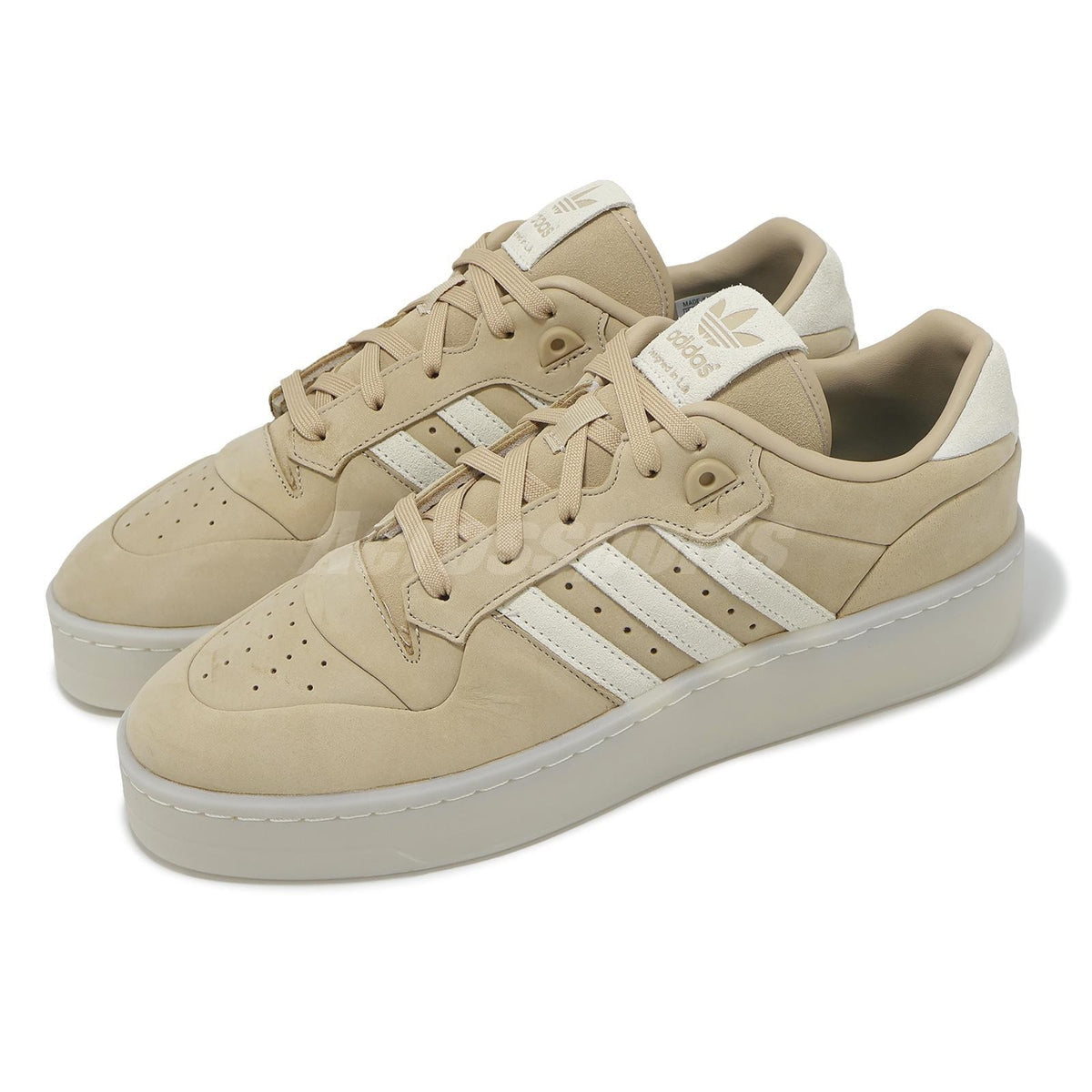 adidas Rivalry Low Lux Magic Beige Ivory Active Green