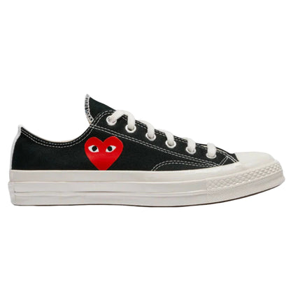 Converse Chuck Taylor All Star 70 Ox Comme des Garcons PLAY Single Heart Black