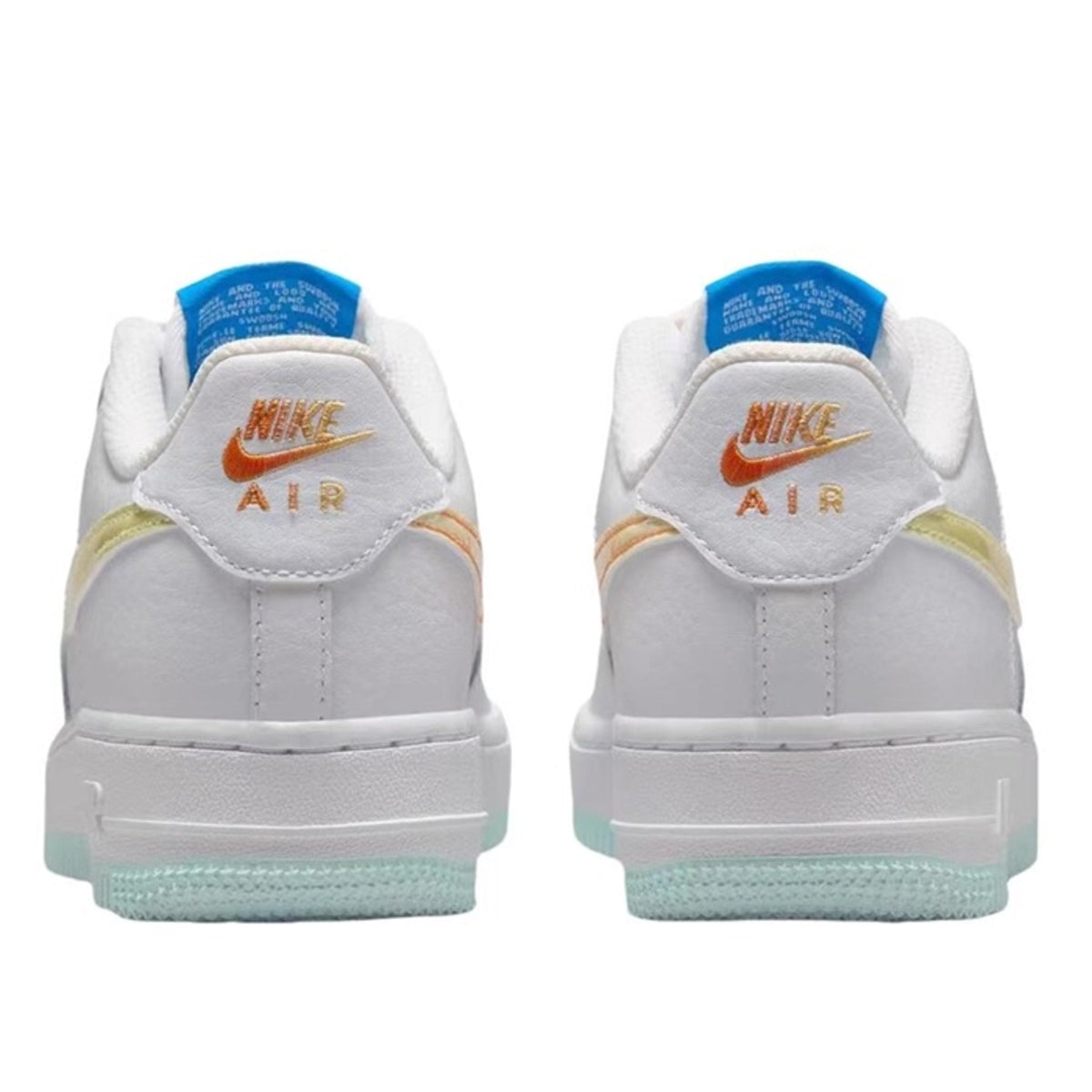 Nike Air Force 1 Low LV8 White Glacier Blue Multi-Color (GS)