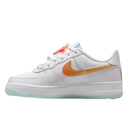 Nike Air Force 1 Low LV8 White Glacier Blue Multi-Color (GS)