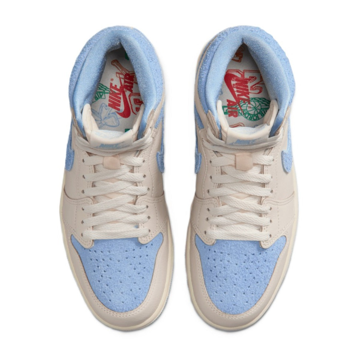 Jordan 1 Retro High OG Pale Ivory Psychic Blue (W)